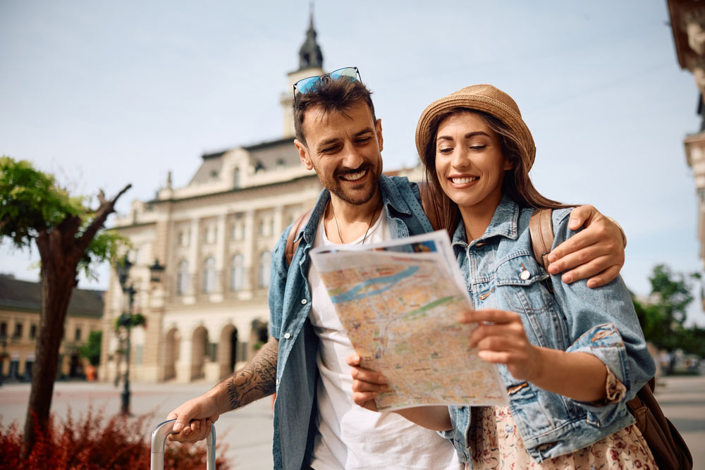 Couple Traveling