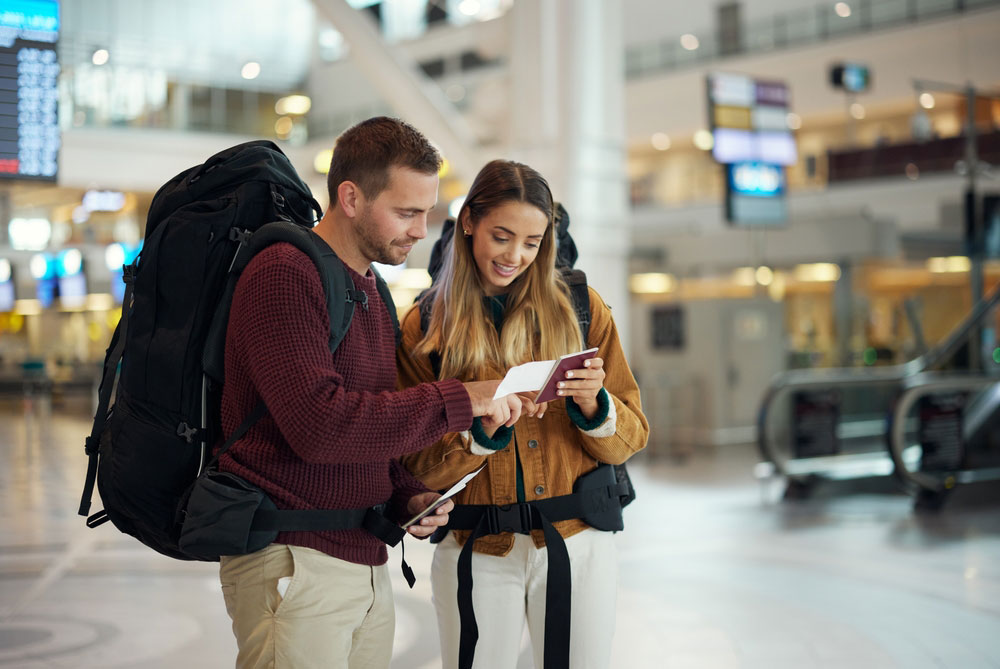 Couple Traveling